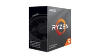 CPU AMD RYZEN 5 3600, 6-core, 3.6 GHz (4.2 GHz Turbo), 35MB cache (3+32), 65W, socket AM4, Wraith Steal 100-100000031SBX