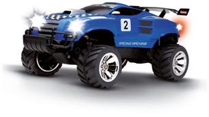 CQE Carrera R/C auto Racing Machine blue GCC1005