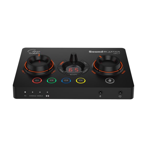 CREATIVE Sound Blaster GC7 (USB digitálně-analogový převodník a zesilovač, externí zvukovka) 70SB185000000