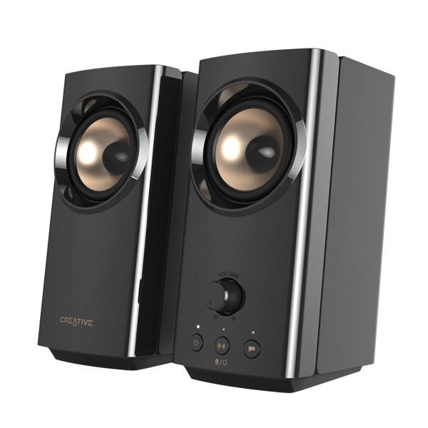 Creative T60 Series II, kompaktné HiFi 2.0 stolné reproduktory 51MF1705AA001