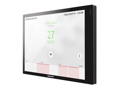 Crestron Room Scheduling Touch Screen TSS-770-B-S - Room manager - montáž na stěnu, surface mount -
