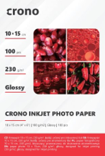 Crono PHPL1015, fotopapír lesklý, 10x15 cm, 230g, 100ks PHPL1015-100