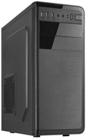 CRONO skříň MT-760i Midi Tower, bez zdroje, černá CR-MT760i
