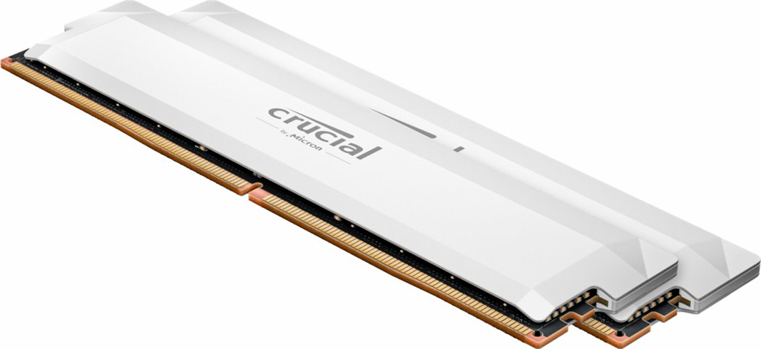 Crucial 32GB Kit DDR5 6400 CL38 Pro OC Gaming White CP2K16G64C38U5W