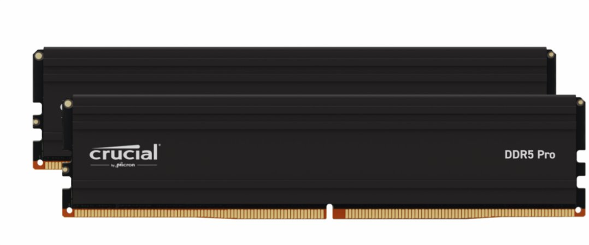 Crucial 96GB (2x48GB) Kit DDR5 5600 CL46 Black UDIMM CP2K48G56C46U5