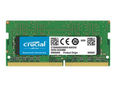 Crucial - DDR4 - 16 GB - SO-DIMM 260-pin - 2400 MHz / PC4-19200 - CL17 - 1.2 V - bez vyrovnávací pa CT16G4SF CT16G4S24AM