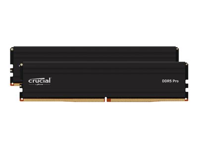 Crucial - DDR5 - sada - 64 GB: 2 x 32 GB - DIMM 288-pin - 5600 MHz / PC5-44800 - CL46 - 1.1 V - bez CP2K32G56C46U5
