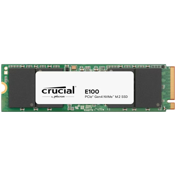 Crucial E100 1TB SSD PCIe NVMe M.2 2280, r5000MB/s, w3000MB/s, TRAY CT1000E100SSD8-T