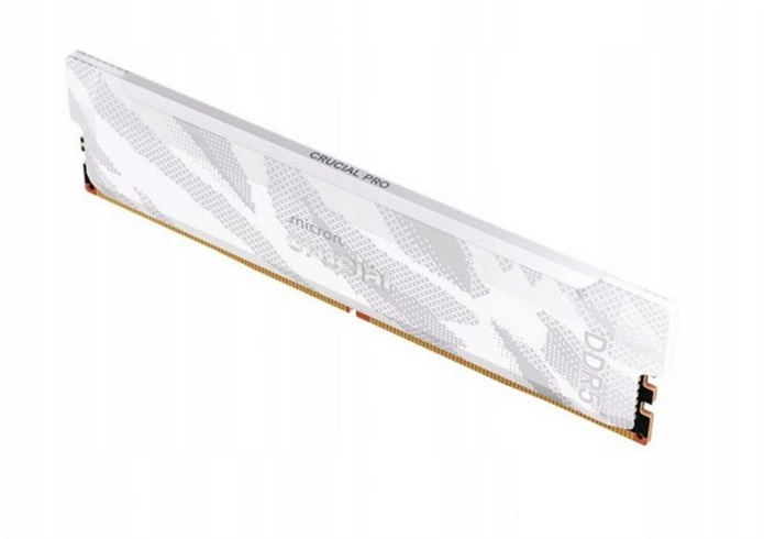 Crucial Pro 16GB DDR5 6400 CL32 OC Gaming White CP16G64C32U5W