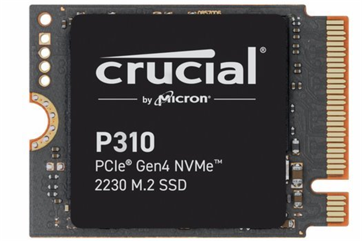 Crucial SSD P310 1TB M.2 NVMe 2230 Gen4 7100/6000 MBps CT1000P310SSD2