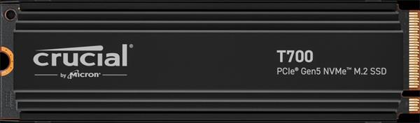 Crucial SSD T700 2TB, M.2 (2280), Gen5 NVMe, with heatsink CT2000T700SSD5