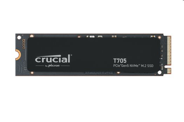 Crucial T705 4TB SSD PCIe NVMe M.2 2280, r14100MB/s, w12600MB/s CT4000T705SSD3