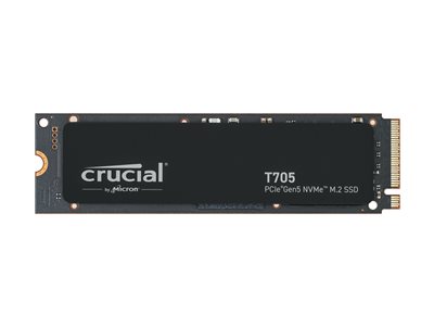 Crucial T705 - SSD - šifrovaný - 4 TB - interní - M.2 2280 - PCI Express 5.0 (NVMe) - TCG Opal Encr CT4000T705SSD3-T