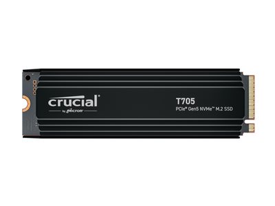 Crucial T705 - SSD - šifrovaný - 4 TB - interní - M.2 2280 - PCI Express 5.0 (NVMe) - TCG Opal Encr CT4000T705SSD5