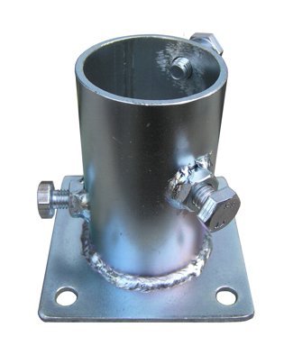 CSAT KP3 - kotviaci plech pre stožiar 27-50mm (100x100mm)