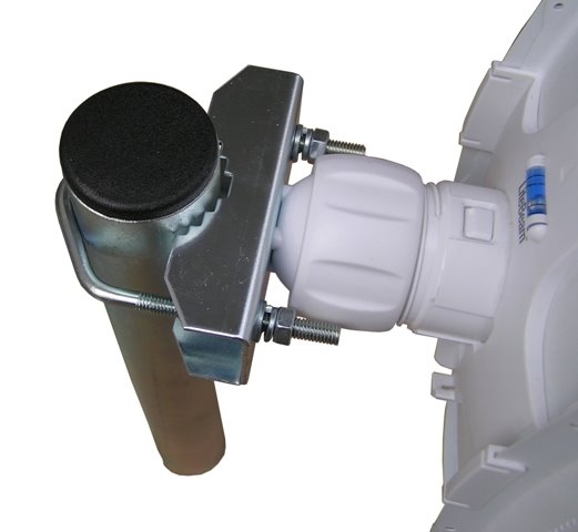 CSAT STR50E - držák pre UBNT LiteBeam (na stožiar prum. 20-52mm)