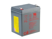 CSB 12V 5,5Ah olověný akumulátor HighRate (8 let) F2 (HRL1223WF2) PBCS-12V005,5-F2HL