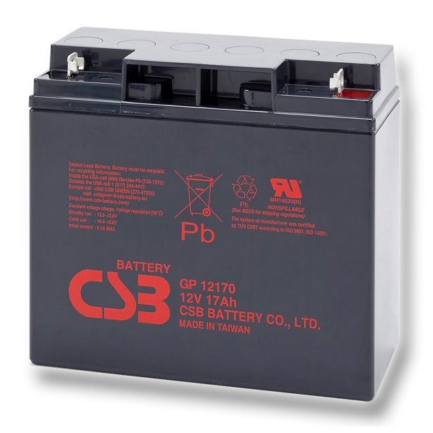 CSB batérie GP12170 12V/17Ah