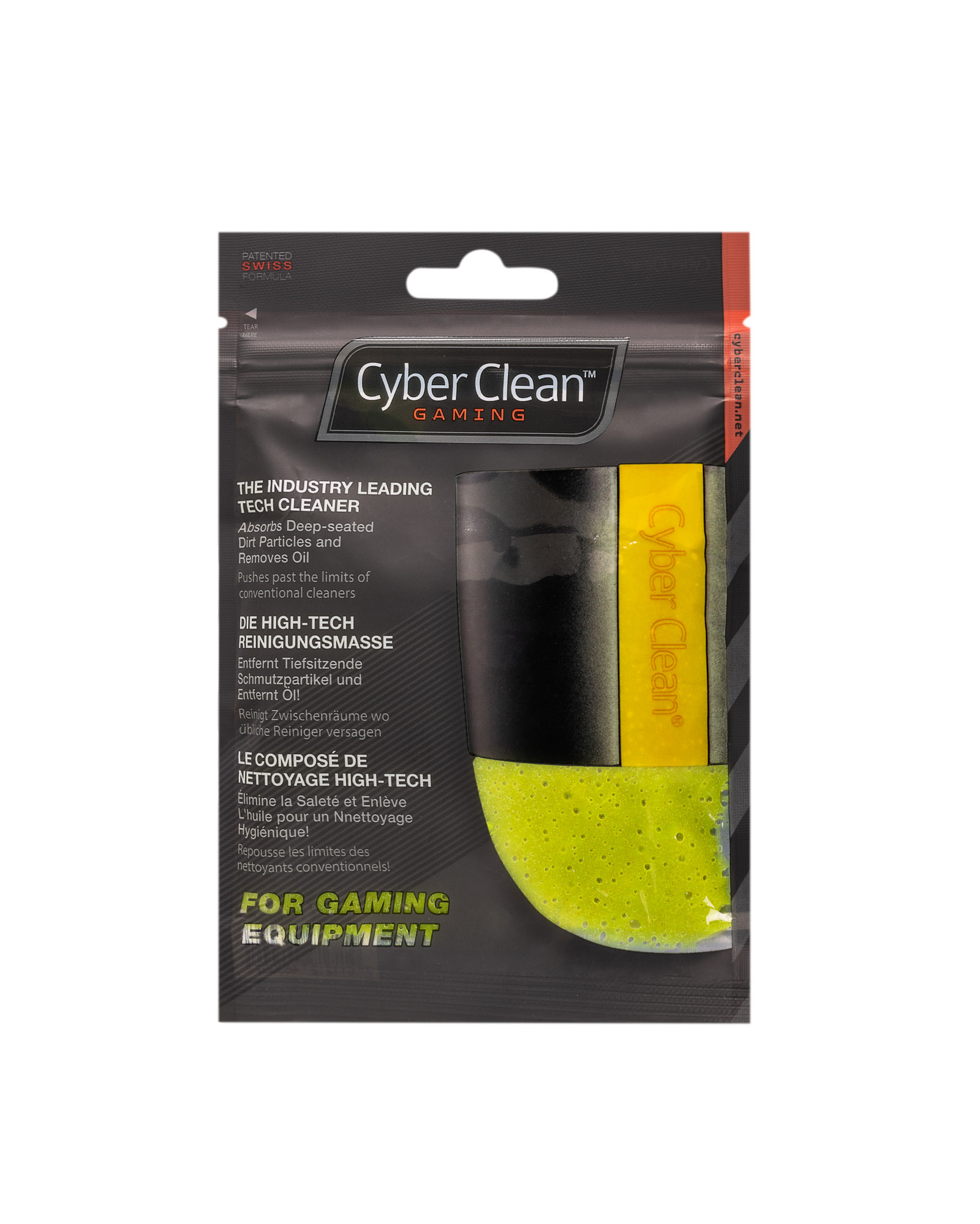 CYBERCLEAN Gaming Zip Bag 80g GREEN (46300) 46300GREEN