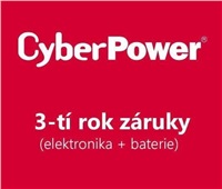 CyberPower 3-tí rok záruky pro OR1500ERM1U, PR1000ELCD EXW3Y0053
