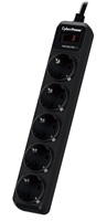 CyberPower Surge Buster™ 5 zásuvek, 1.8m, German, New B0520SC0-DE