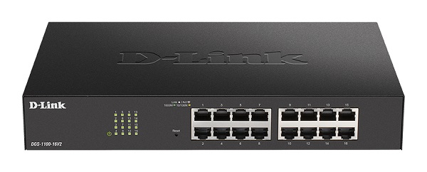 D-Link 16-Port Gigabit Smart Managed Switch DGS-1100-16V2