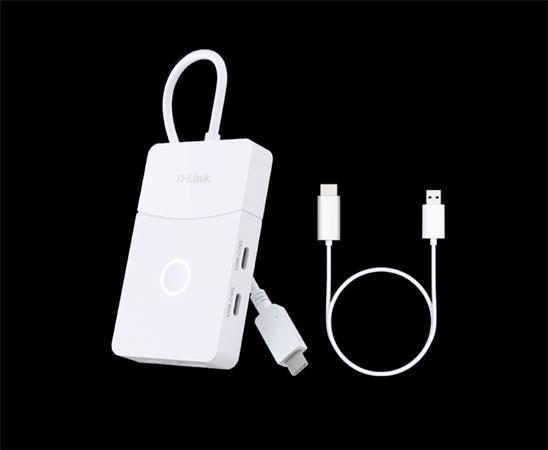 D-Link 5-in-1 USB-C Hub with Wireless HDMI DUP-501