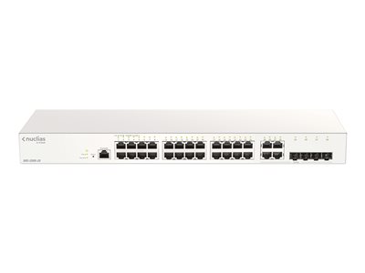 D-Link DBS-2000-28 28xGb Nuclias Smart Managed Switch 4x 1G Combo Ports (With 1 Year License)