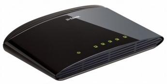 D-Link DES-1005D/E switch 5 port 10/100Mb, plastový