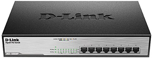 D-Link DGS-1008MP 8x 1000 Desktop Switch,8PoE port