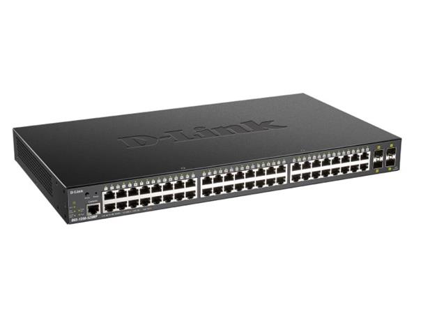 D-Link DGS-1250-52X Smart switch 24x Gb, 4x 1G/10G SFP+ DGS-1250-52XMP
