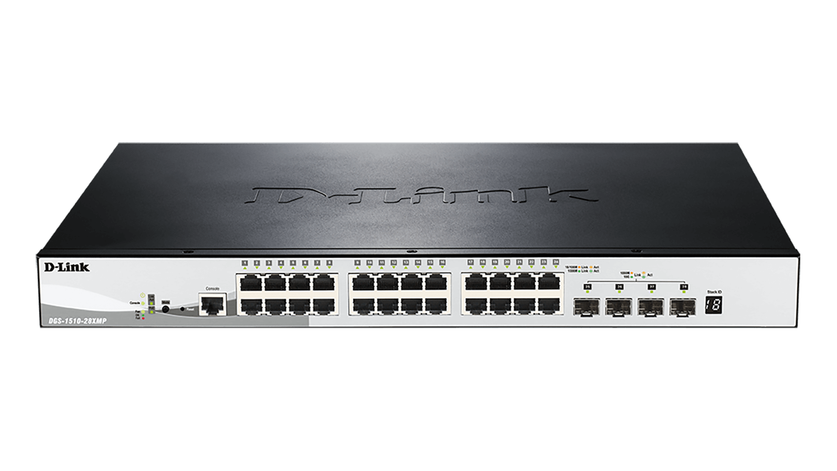 D-Link DGS-1510-28XMP Switch 24xGb+4xSFP+