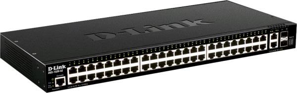 D-Link DGS-1520-52 48 ports GE + 2 10GE ports + 2 SFP+ Smart Managed Switch DGS-1520-52/E