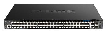 D-Link DGS-1520-52MP 44 ports GE PoE + 4 ports 2.5 GE PoE + 2 10 GE ports + 2 SFP+ Smart Mang. Sw.