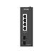 D-Link DIS-100G-06 6-Port Gigabit Industrial Unmanaged Switch with 2 x SFP Ports