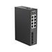 D-Link DIS-210G-12P 12-Port Gigabit Industrial PoE+ Smart Managed Switch with 4 x SFP Ports
