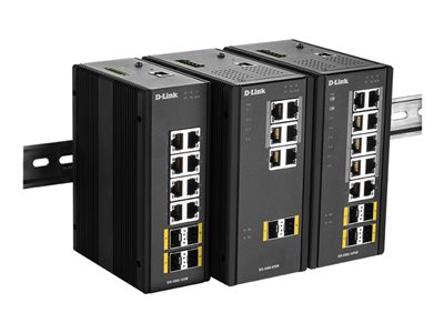 D-Link DIS 300G-8PSW - Přepínač - řízený - 4 x 10/100/1000 (PoE+) + 2 x 10/100/1000 + 2 x 100/1000 DIS-300G-8PSW
