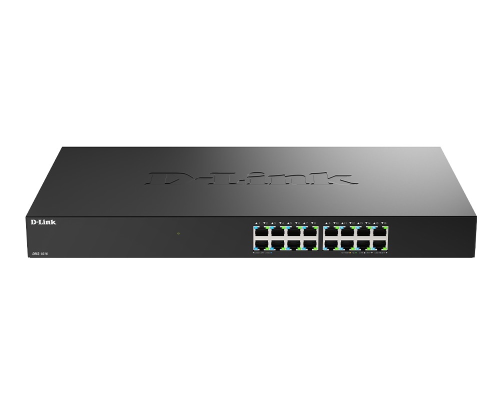 D-Link DMS-1016/E 16-Port 2.5G Multi-Gigabit Unamaged Switch