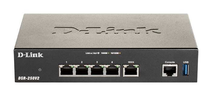 D-Link DSR-250V2/E Unified Service Router