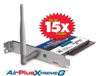 D-Link DWL-G520 AirPlus XtremeG 108Mb Wireless PCI sieťová karta