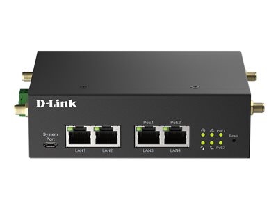 D-LINK DWM-314-GP/E, Router Industrial 5G NR PoE