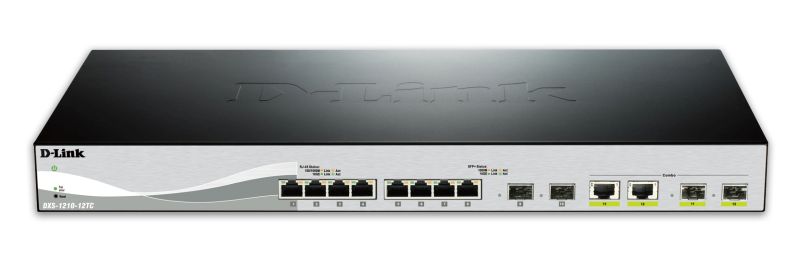 D-Link DXS-1210-12TC 8x10GbE 2xSFP+ 2 x SFP+ Combo Switch