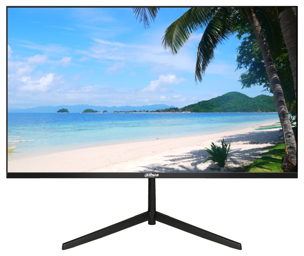 DAHUA 24" LED LM24-B200/ VA panel/ 1920x1080 (FHD)/ 1000:1/ 6,5ms/ 200 cd/m2/ HDMI/ VGA/ VESA/ černý