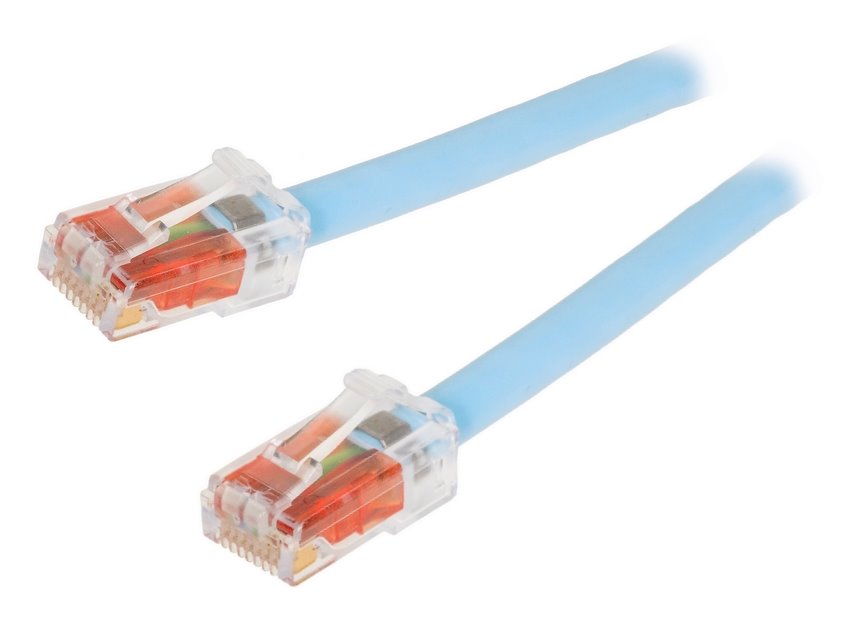 DATACOM Commscope Patch kabel UTP 2,5m (7ft) CAT6, světle modrý