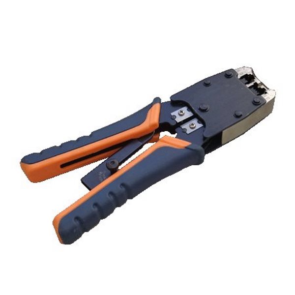 DATACOM Konektorovací kleště L-PROFI 8P+6P OR/BL račna (RJ45,12,11 4512