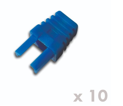 DATACOM Manžetka pro plug RJ45 modrá (10ks)