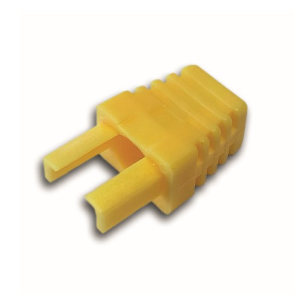 DATACOM Manžetka pro plug RJ45 žlutá (100ks)