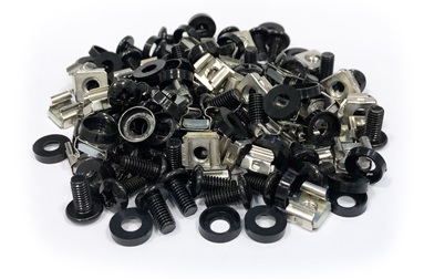 DATACOM Montážní sada M6 (50ks / bal.) - 12mm BLACK 7770
