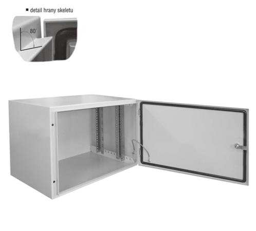 DATACOM OUTDOOR rozvaděč 19" -64-06U-7035 IP65 šedý 71946