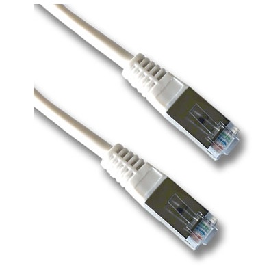 DATACOM Patch cord FTP CAT5E 0,5m bílý